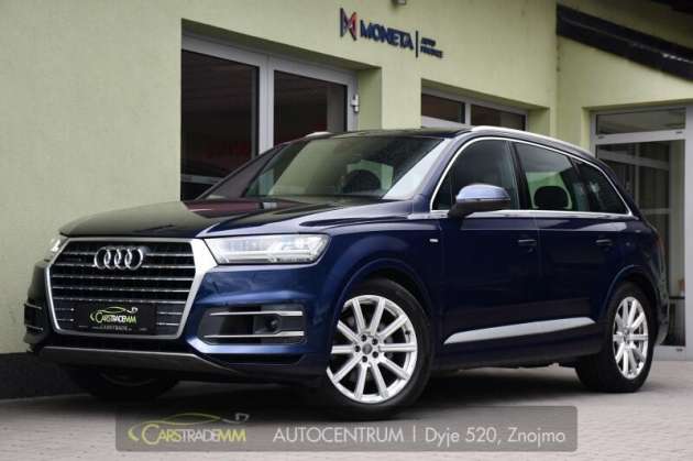 Audi Q7 3.0TDi S-LINE VZDUCH TAŽNÉ ČR