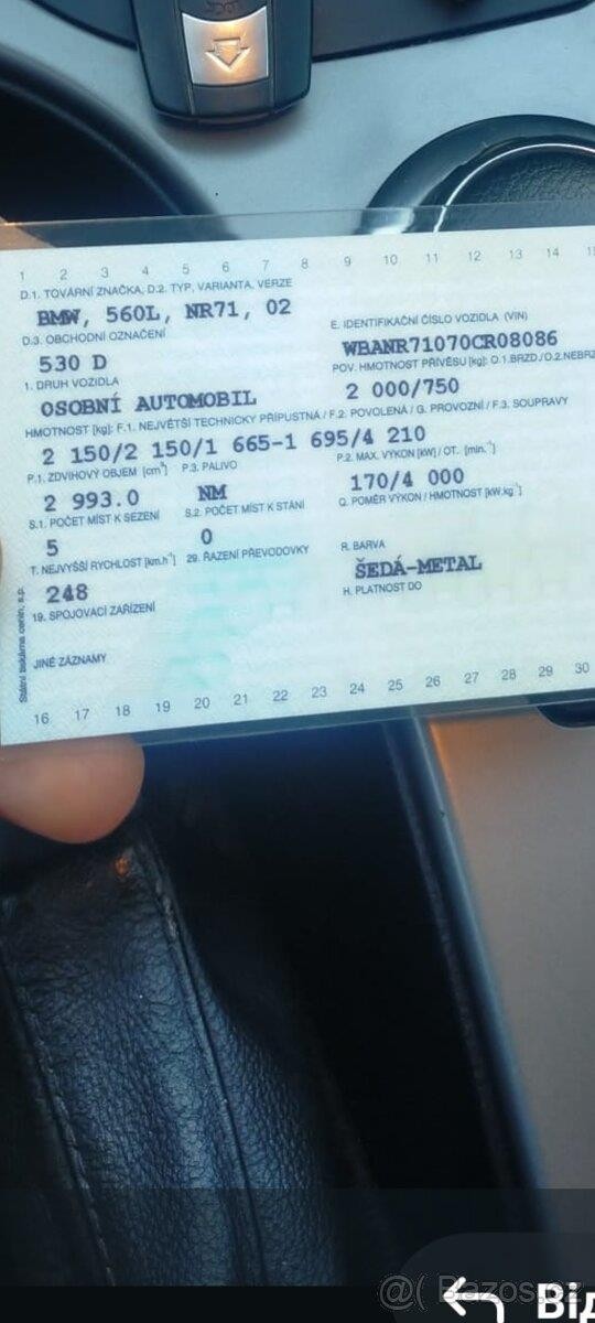 BMW Řada 6 3,0   e60
