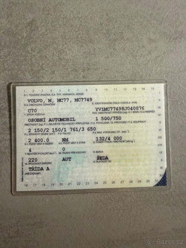 Volvo C70 2,4
