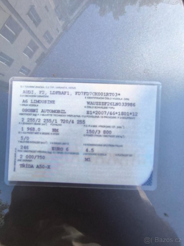 Audi A6 2,0