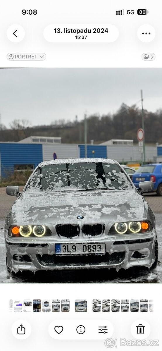 BMW Řada 5 e39 530d manual